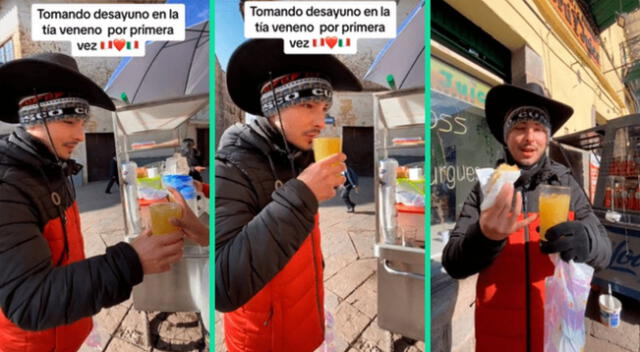 La reacción del ciudadano italiano fue viral en TikTok.