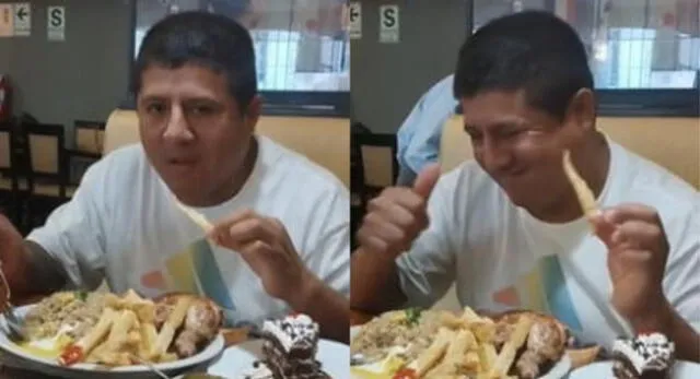 Peruana sorprende en TikTok al premiar a su esposo con pollo a la brasa y torta por hacerla feliz.