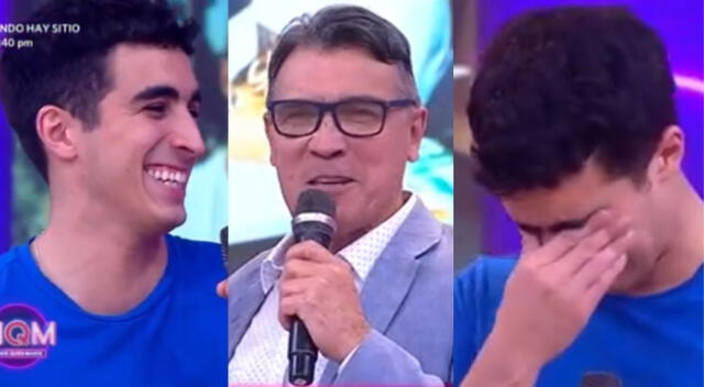 Jorge Guerra se emociona en 'Mande quien mande' al recibir la visita de su padre Fernando.