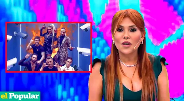 Magaly Medina no se deja pisar el poncho y pide un poco de 'ubicaína' a quienes comparan su programa con Televisa.