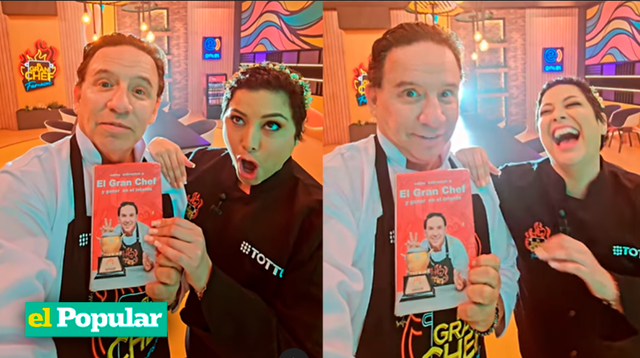 Ricardo Rondón y Natalia Salas llegaron a 'El Gran Chef Famosos'.