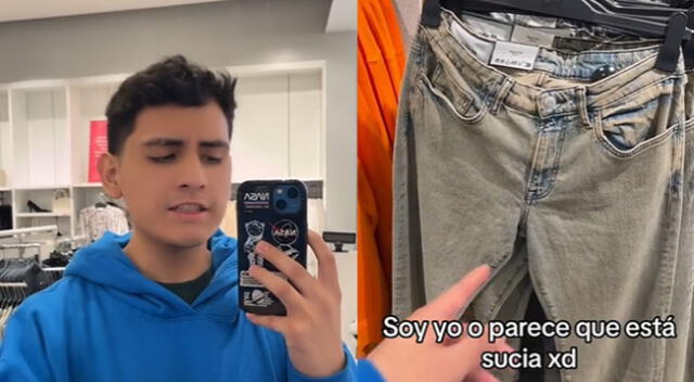 Ingresa a tienda de ropa ve singular pantal n y queda en shock