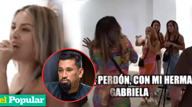 Fiorella Retiz le dice 'hermanita' a Gabriela Serpa.