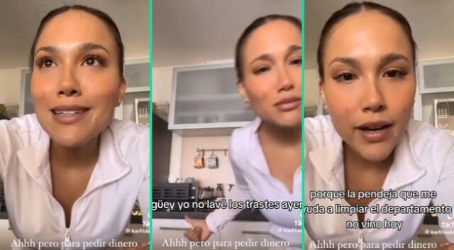 Las palabras de la influencer mexicana fueron viral en TikTok.