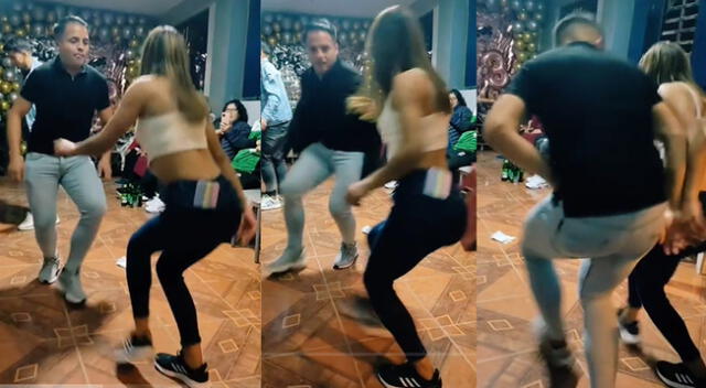 “La juventud bailando música peruana”: amigos se enfrentan en duelo de huayno y se roban el show con sus pasos.