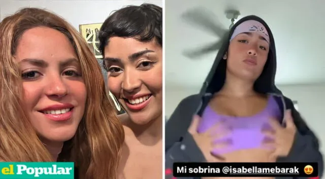 Shakira y su sobrina vienen dando que hablar.