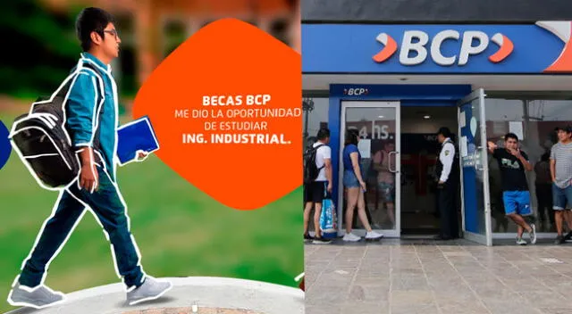 Estudiantes tendrán la oportunidad de seguir una carrera profesional a través de beca BCP.