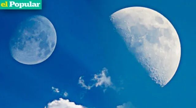 ¿Por qué a veces se ve la Luna de día? NASA lo explica con detalles.