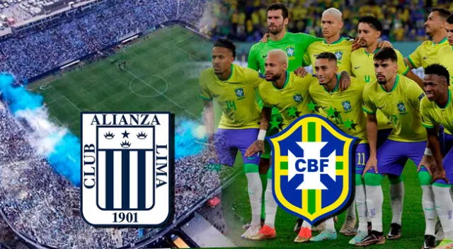 Alianza Lima recibirá a Brasil para las Eliminatorias.