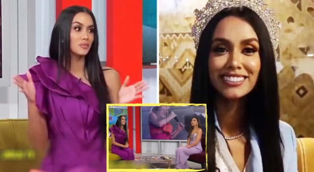 Camila Escribens, Miss Perú 2023, tuvo notable error en entrevista con medio internacional.