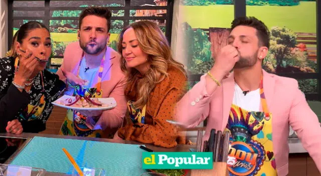 Nicola Porcella dejó en shock a peruanos con su ceviche.