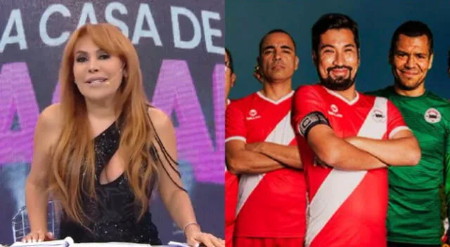 Magaly Medina envía 'chiquita' a Aldo Miyashiro por el tema Érika Villalobos y Erik Zapata.