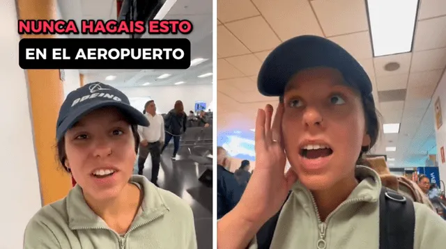 Una experimentada viajera compartió una situación que debemos evitar en un aeropuerto y se vuelve viral.