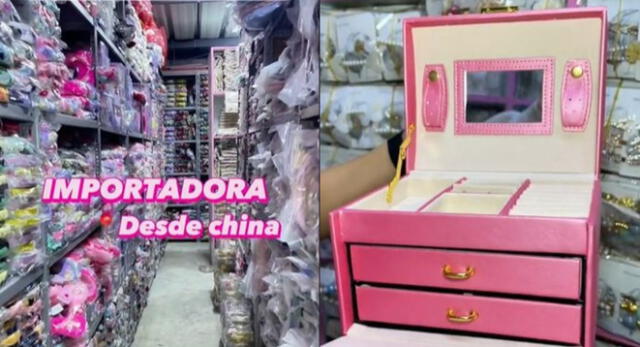 Joven peruana expone importadora directa más grande de accesorios en el Centro de Lima y es viral en TikTok.