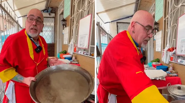 Un chef español causa polémica por su forma de preparar la paella española.