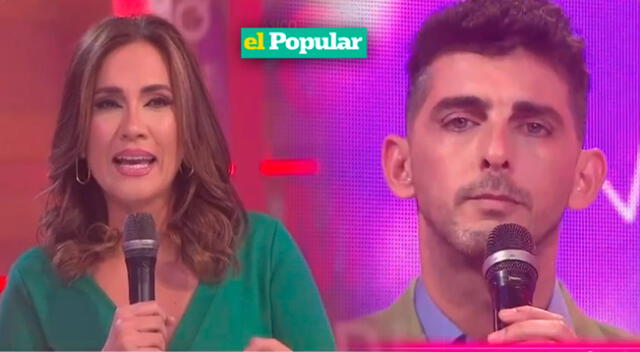 Alvina Ruiz se mostró incómoda con Javier Rojo.