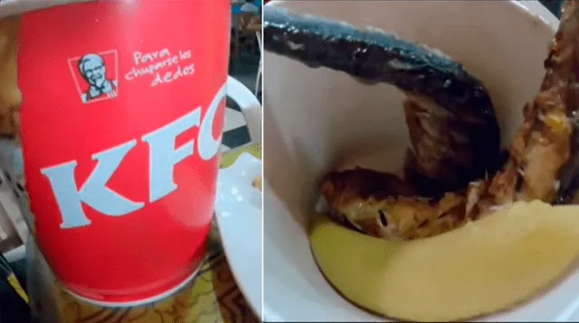 Un usuario de la selva se volvió viral al pedir un KFC en el mall de Iquitos.