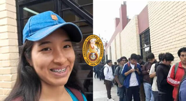 Estudiante de la UNI hace fila por más de media hora para acceder al almuerzo gratuito y sorprende en YouTube.