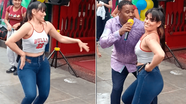 Una ciudadana extranjera demostró bailar festejo y sus pasos se volvieron viral en TikTok.