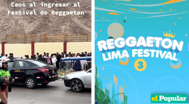 Usuarios se pronunciaron por las largas colas y el caso para ingresar al Reggaeton Lima Festival 3