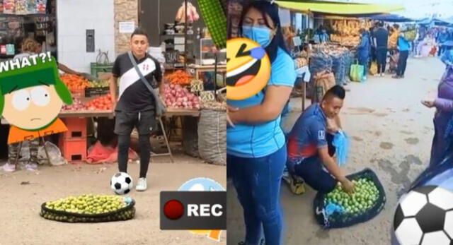 Doble de Christian Cueva vende limones y lo trolean épicamente en TikTok.