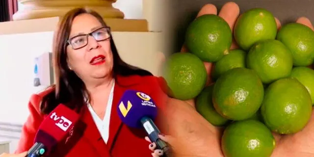 La ministra Nelly Paredes causa gran polémica en las redes sociales por comentario del limón.