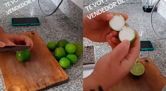 Le venden limones de fantasía y queda aterrado.