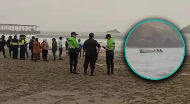 Tres integrantes de una familia mueren ahogados en playa de Ventanilla.