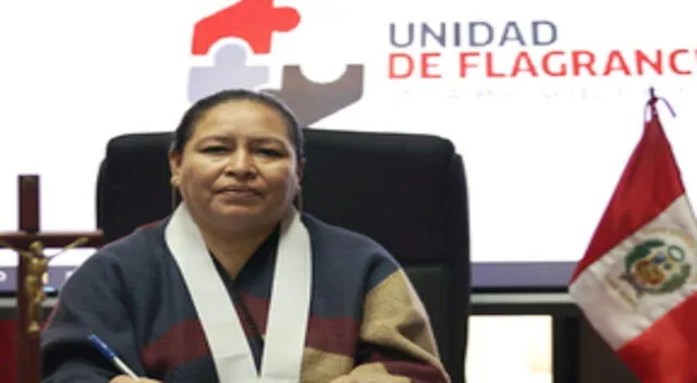 Jueza Nancy Picón Aiquipa, emitió la condena contra el sujeto por robo agravado