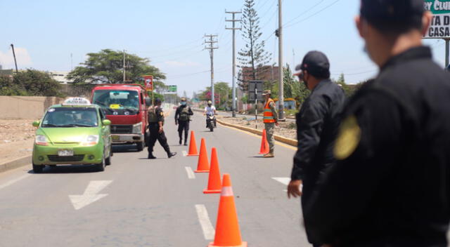 Estado de emergencia dispondría de la PNP y Ejército para cuidar las calles de Lambayeque.