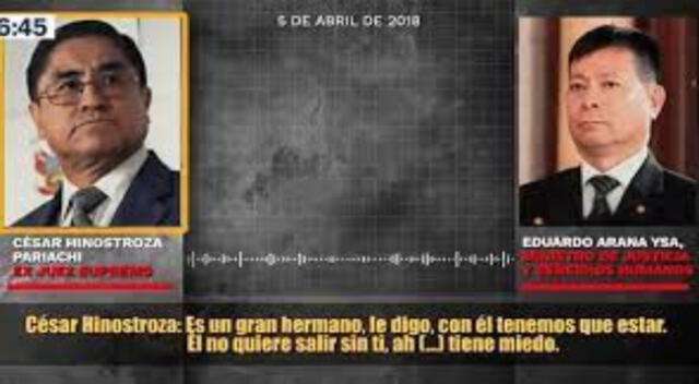 Fiscalía investiga al ministro Eduardo Arana por sus presuntos vínculos con Walter Ríos Montalvo