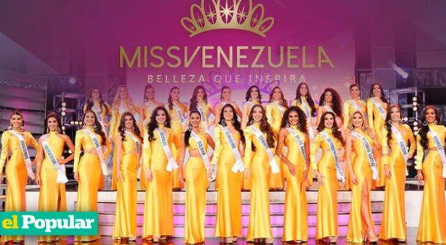 Miss Venezuela 2023 Estas son las 25 candidatas finalistas que buscarán la corona del certamen