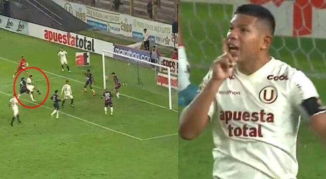 Edison Flores le dio el triunfo a la ‘U’ con gol: así fue su jerarquía en el área de Municipal y singular celebración.