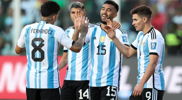 Argentina bailó en La Paz: sin Lionel Messi goleó 3-0 a Bolivia por Eliminatorias 2026.