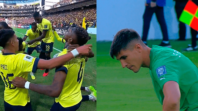Ecuador anota el 2-1 a Uruguay en condición de local