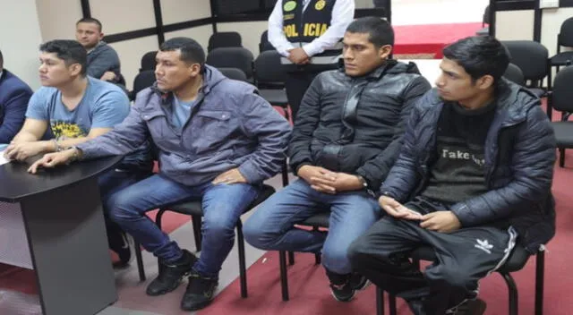 Dictan prisión para banda criminal que operaba en Los Olivos