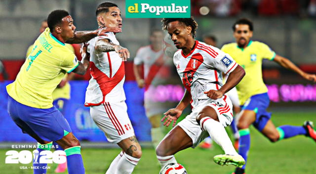 La selección peruana cayó 1-0 ante Brasil en los últimos cinco minutos del partido.