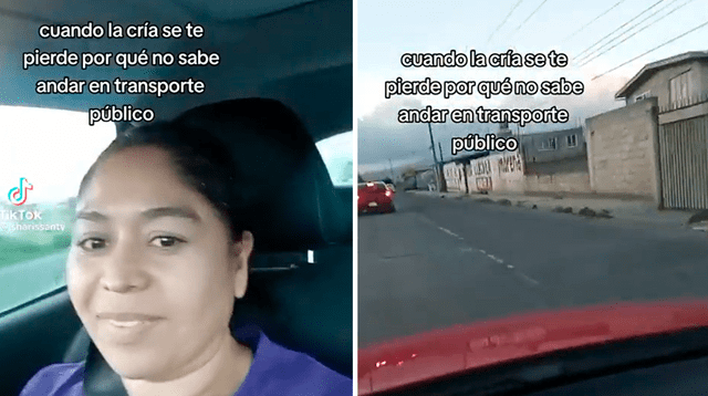 Un joven se pierde al usar el transporte público y video es viral en TiKTok