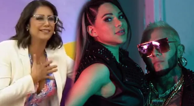 Karla Tarazona en shock tras saber que La Mackyna y Norka Ascue terminaron su relación con comunicado al mismo estilo que Romina Gachoy y Jean Paul Santa María