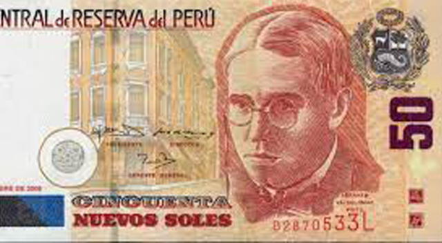 Billete de 50 soles no se encuentra en circulación hace varios años.