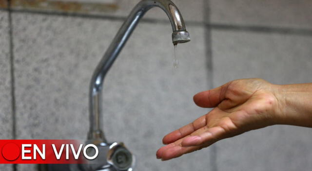 Conoce los distritos que sufrirán corte de agua este viernes 15 de septiembre.