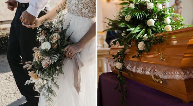 Conoce el verdadero significado de soñar con una boda y un funeral.