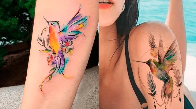 Conoce el verdadero significado del tatuaje de colibrí.