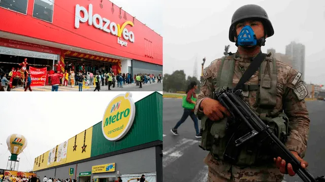 Mira los horarios que tendrán los supermercados en medio del estado de emergencia.