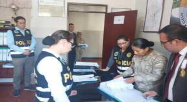 Fiscalía Anticorrupción de Trujillo allanó oficinas del Ejército por defraudación al Estado