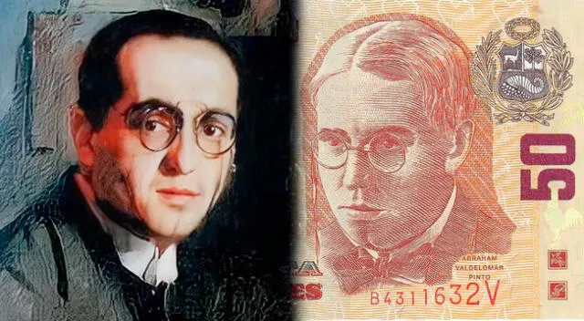 Descubre el valor del billete de 50 soles de Abraham Valdelomar.