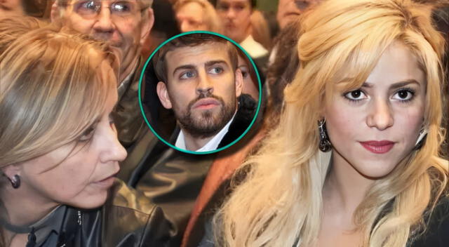 Mamá de Gerard Piqué arremetió contra Shakira.