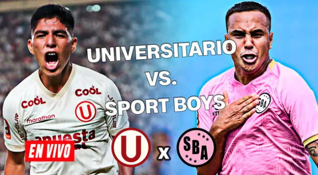 Universitario vs Sport Boys EN VIVO vía GOLPERU: cuándo, a qué hora y dónde ver el partido de la Liga 1