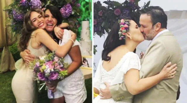 Mayra Goñi emocionada por boda de Patricia Portocarrero.