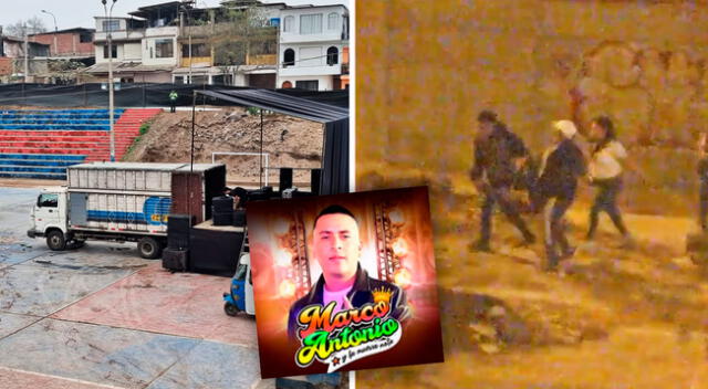 Una feroz balacera se desató en Villa María de Triunfo tras atentado de sicarios contra cantante de chicha 'Marco Antonio y la nueva nota'.